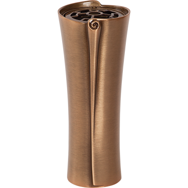 Vase "Rolle" Messing