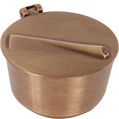 Weihwasserkessel "Rolle" Messing