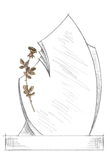 Rose in Bronze