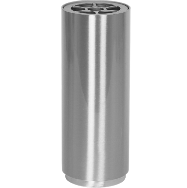 Vase in Edelstahl